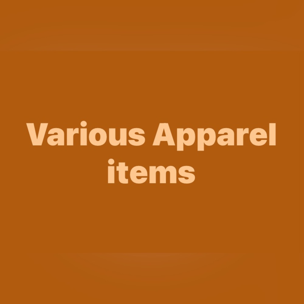 Tops, T-shirts, coats and jackets